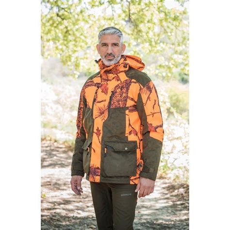 Veste Homme Treeland De Poste T Camo Orange