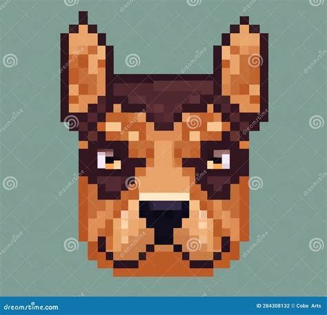 Pixel Art Dog Breed Bernese Mountain Wall Decor Ideas Vector