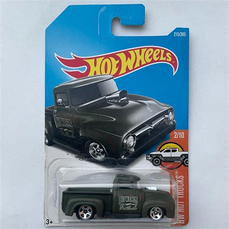 Hot Wheels Custom 56 Ford Truck Hw Hot Trucks 210 Mgminis Diecast