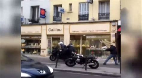 Pn Fusillade En Direct En Plein Paris Pendant Un Braquage Videos De