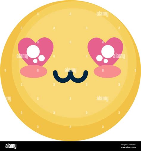 Emoticon Verliebt Stock Vektorgrafiken Kaufen Alamy