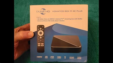 Dune HD Homatics Box R 4K Plus Review YouTube