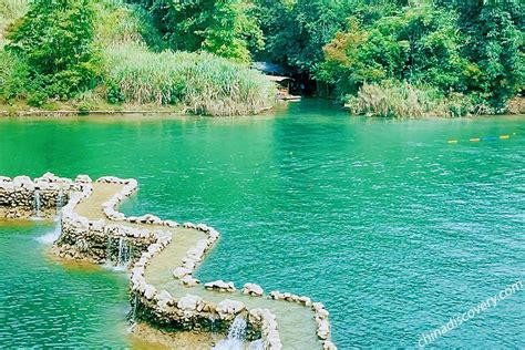 Seven Small Arches Scenic Area Xiaoqikong Emerald Of The Earths Belt