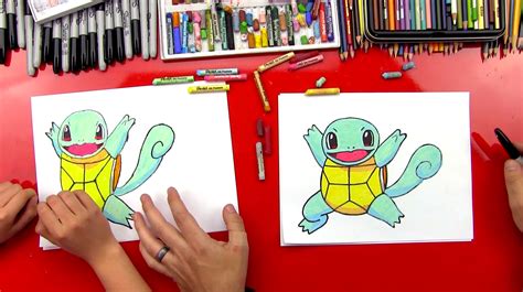 How To Draw Squirtle Pokemon Art For Kids Hub Art For Kids Hub | Images ...