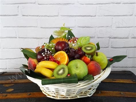 Achat Corbeille De Fruits A Offrir Panier De Fruits