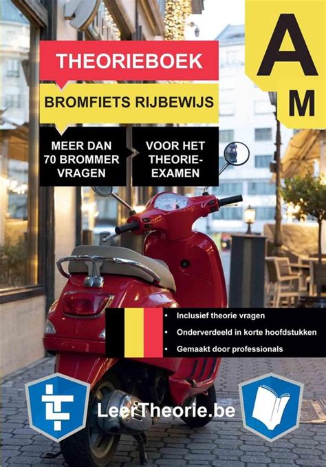 BromfietsTheorieboek 2022 België Vlaams Scooter Theorie Leren