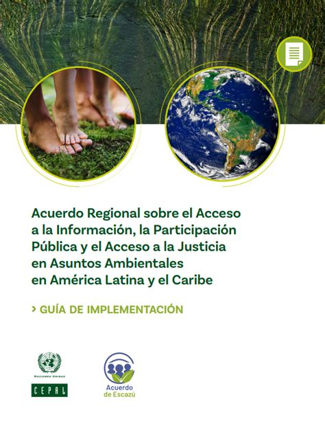 Onu Dh México On Twitter 📖🌱 Conoce La Guía De Implementación Del Acuerdodeescazú 👉