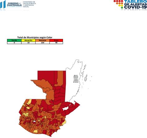 Tablero Covid 19 98 Municipios En Alerta Roja Y 220 En Naranja