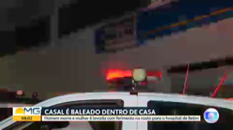 Vídeo Casal é baleado dentro de casa em Juatuba na Grande BH Bom