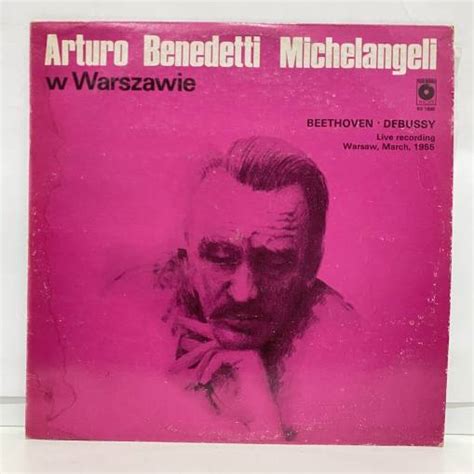 Ludwig Van Beethoven Arturo Benedetti Michelangeli W Warszawie Ex