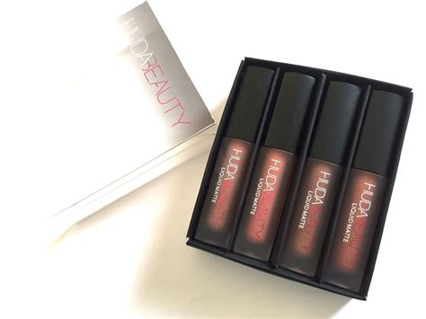 Huda Beauty The Nude Edition Liquid Matte Minis Lipstick Set Review