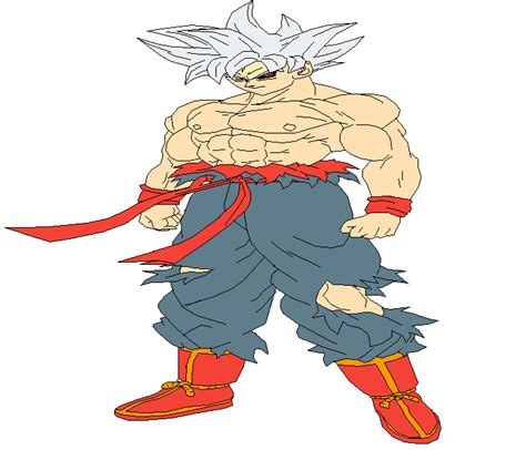 Mui Goku Anime Character Epic Battle Dragon Ball Ultra Instinct Png