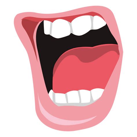 Loud Laughing Mouth Transparent Png And Svg Vector File