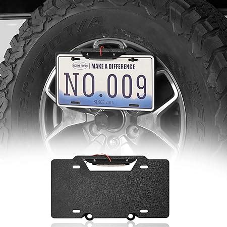 Amazon Hooke Road Bronco Rear License Plate Relocation Bracket