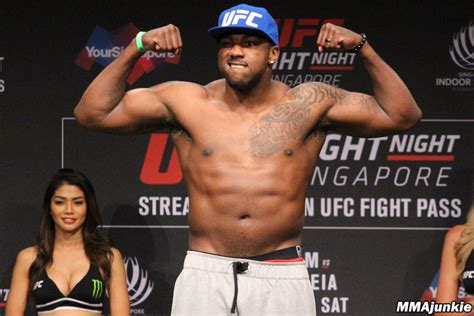 Walt Harris Ufc Fight Night 111 Ceremonial Weigh Ins Mma Junkie