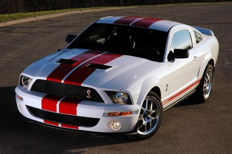 Mustang Of The Day 2007 Ford Mustang Shelby Gt500 Red Stripe