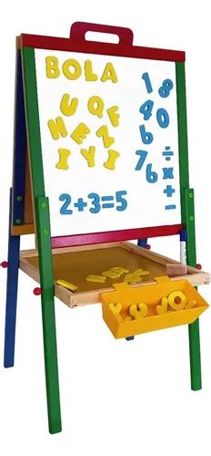 Lousa Infantil Magn Tica Quadro Port Til Educativo Carimbr S