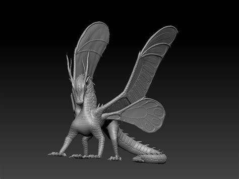 Dragon Of Silkwings Tribe From Wings Of Fire 3d Model 3d Printable Cgtrader