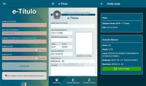 E T Tulo Como Usar O T Tulo De Eleitor Digital No Smartphone Giz Brasil