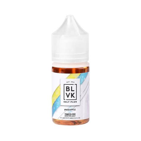 Esencia BLVK Nic Salt Plus Ice Pineapple 35MG 30ML Na Loja Shopping