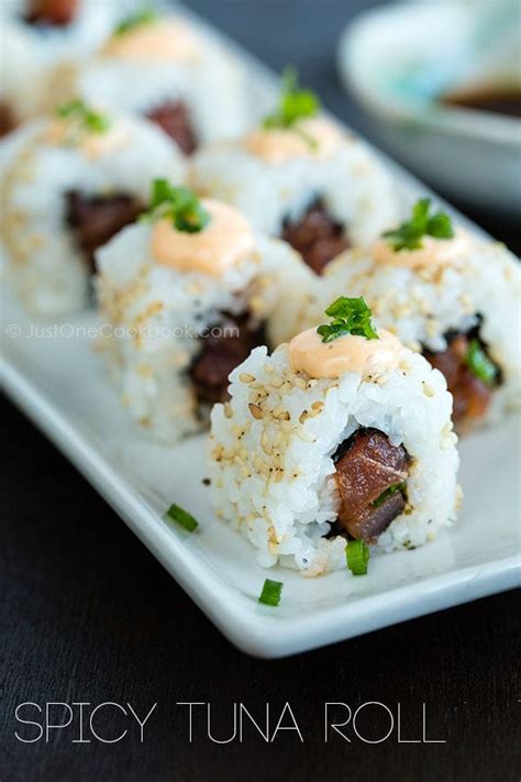 Spicy Tuna Roll Just One Cookbook