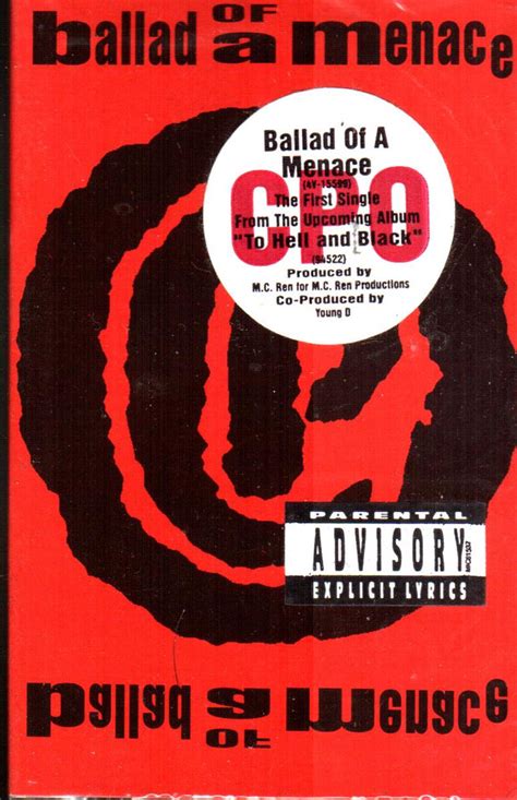 Cpo Ballad Of A Menace 1990 Cassette Discogs