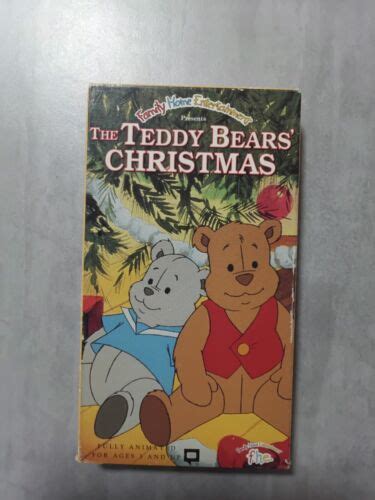 The Teddy Bears Christmas Ntsc Vhs Ebay