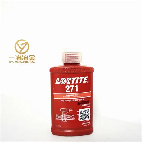 Original Loctite 271 50ml Red Liquid Acrylic Adhesives Sealants Super