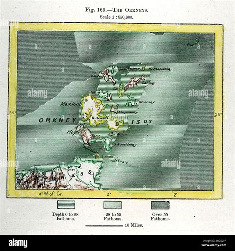 Orkney Islands Scotland Map Hi Res Stock Photography And Images Alamy