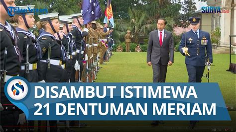 DIPERLAKUKAN ISTIMEWA Presiden Jokowi Berkunjung Ke Gubernur Jenderal