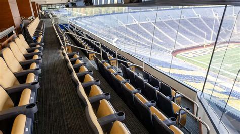 Football Premium Seating Michigan Athletic Development