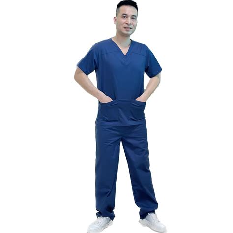Dentist Clothes Scrub Work Uniforms Sets Hospital Uniform Scrub From