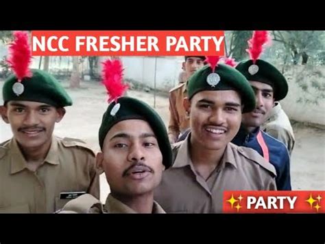 NCC FRESHER PARTY VLOG IN PARYAGRAJ Vlog Ncc Army YouTube