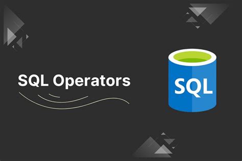 Sql Operators Sql Tutorials