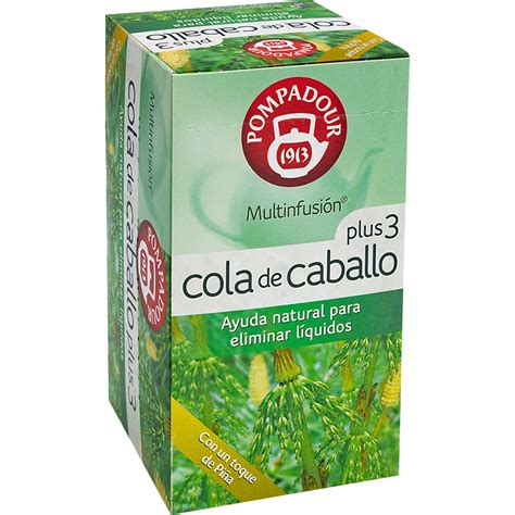 Infusión de cola de caballo plus 3 ayuda natural para eliminar líquidos