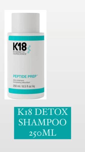 K18 Peptide Prep Color Safe Detox Clarifying Shampoo 250ml Ebay