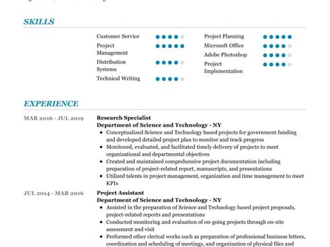 Research Specialist Resume Sample in 2025 - ResumeKraft