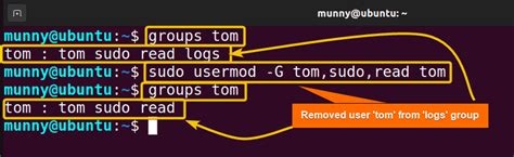 How To Remove A User From Group In Linux Methods