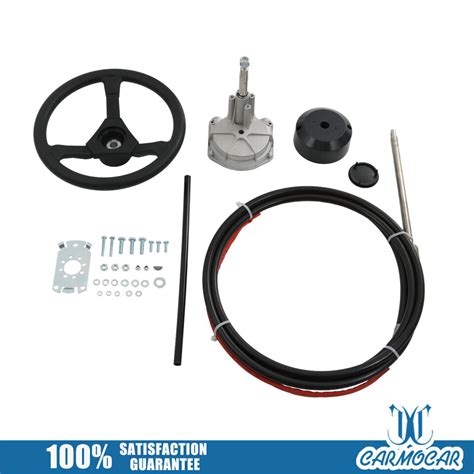 SS13714 Marine With 13 5 Wheel 14 Feet Boat Rotary Steering System