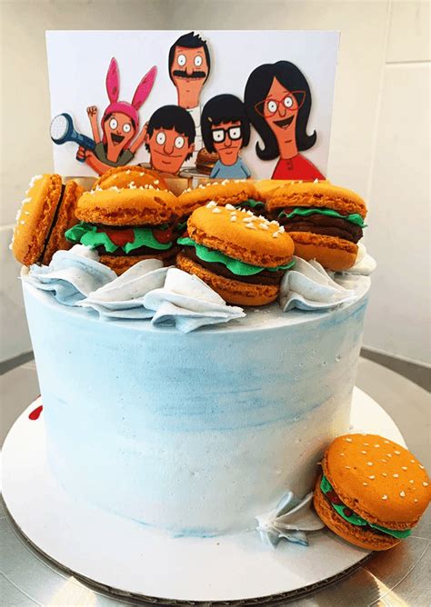 Bobs Burgers Birthday Cake Ideas Images Pictures