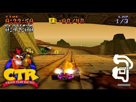 Let S Play Crash Team Racing Part The Lost Ruins Ctr Tokens Youtube