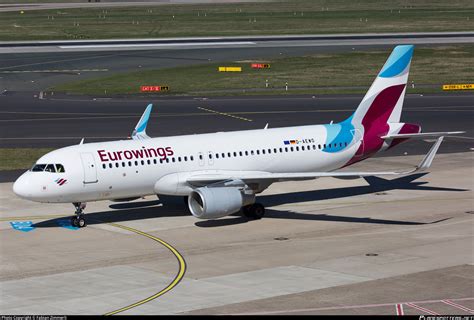 D AEWO Eurowings Airbus A320 214 WL Photo By Fabian Zimmerli ID