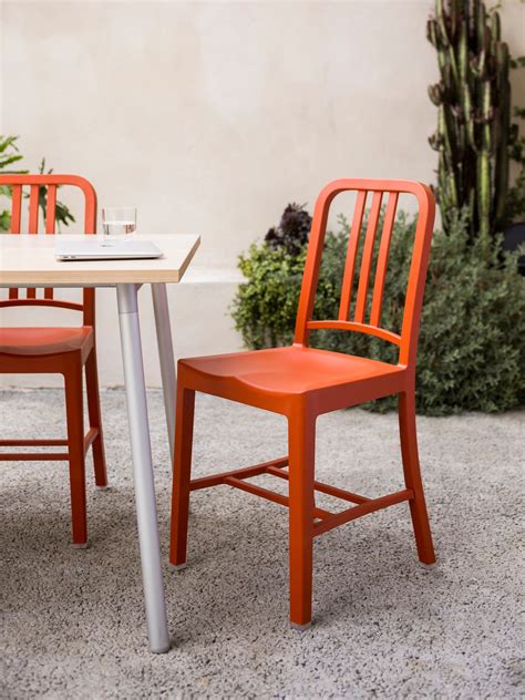111 Navy Chair Made In The Usa From At Least 111 Recycled Plastic