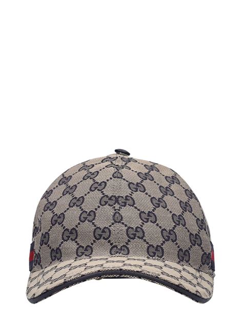 Casquette En Toile D Tail Web Original Gg Gucci Pour Homme Lyst