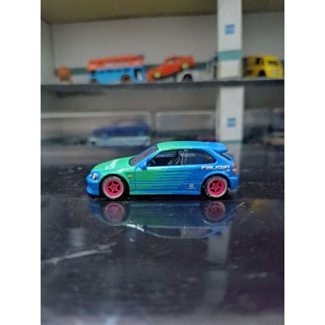Jual Hot Wheels Honda Civic Falken Swap Ban Karet Shopee Indonesia