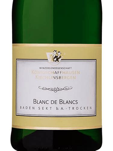 K Nigschaffhausen Kiechlinsbergen Blanc De Blancs Sekt Trocken Vivino