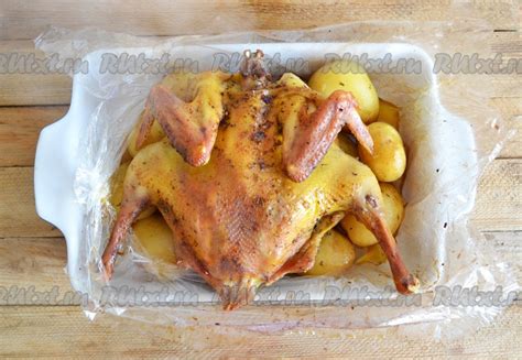 Домашняя курица в рукаве в духовке: 13 фото в рецепте