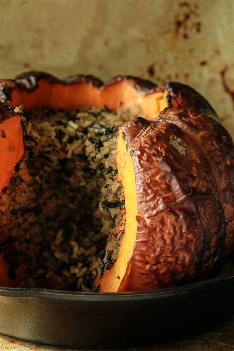 Stuffed Roasted Pumpkin Heather Christo