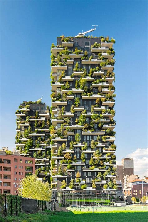 Plant Covered Buildings Around The World Green Architecture