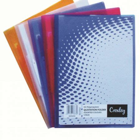 CROXLEY Presentation Folder (Assorted Colours) | Croxley SA